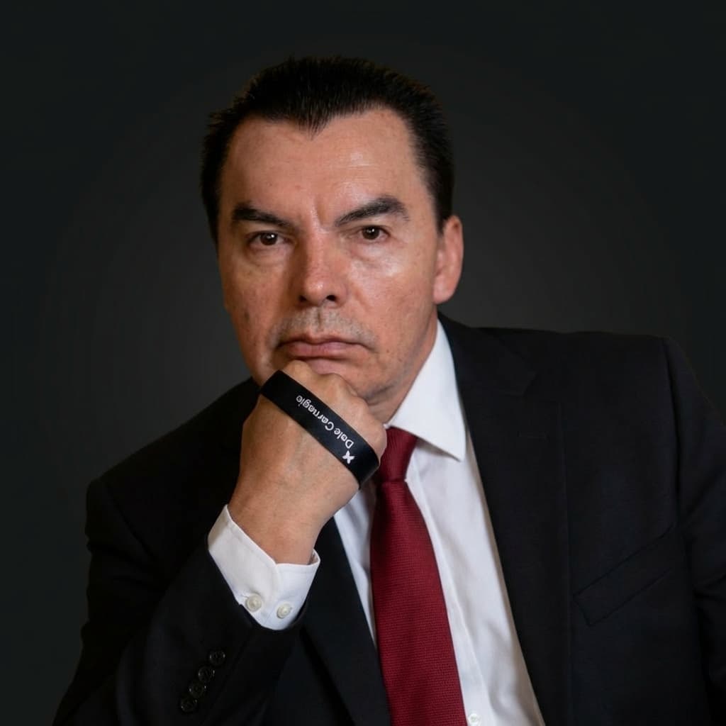José Rosario, focused
